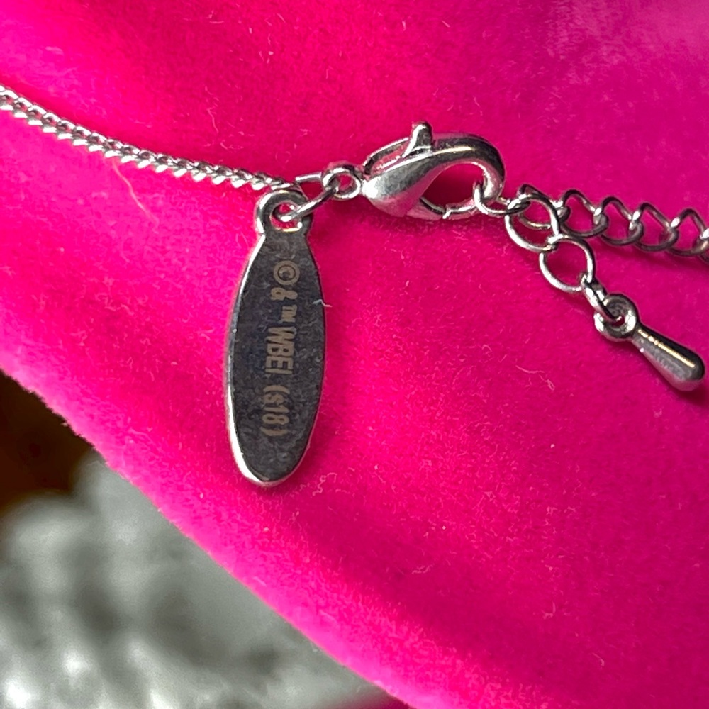 Official Harry Potter Lightning Bolt & Glasses Necklace (Signed WBEI S18) - Picture 5 of 6